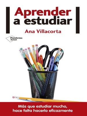 cover image of Aprender a estudiar